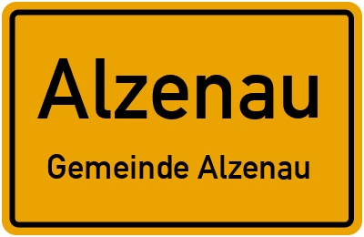 Straßenverzeichnis Alzenau Gemeinde Alzenau