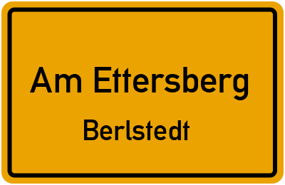 Straßenverzeichnis Am Ettersberg Berlstedt