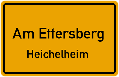 Straßenverzeichnis Am Ettersberg Heichelheim