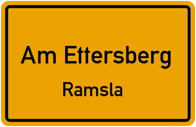 Straßenverzeichnis Am Ettersberg Ramsla
