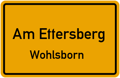 Straßenverzeichnis Am Ettersberg Wohlsborn