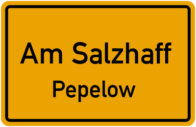 Straßenverzeichnis Am Salzhaff Pepelow