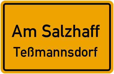 Straßenverzeichnis Am Salzhaff Teßmannsdorf
