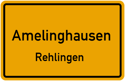 Straßenverzeichnis Amelinghausen Rehlingen