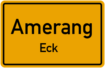 Straßenverzeichnis Amerang Eck