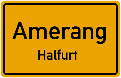 Straßenverzeichnis Amerang Halfurt