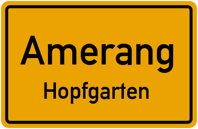 Straßenverzeichnis Amerang Hopfgarten