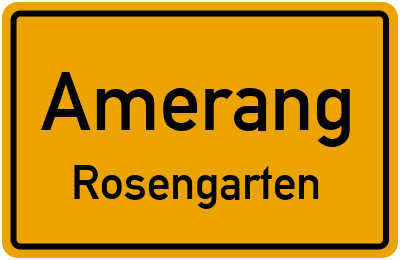 Straßenverzeichnis Amerang Rosengarten