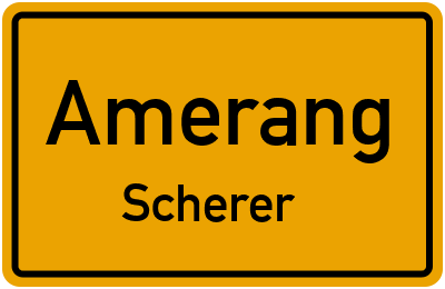 Straßenverzeichnis Amerang Scherer