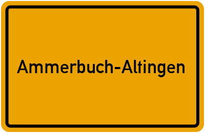 Branchenbuch Ammerbuch-Altingen, Baden-Württemberg