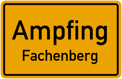 Straßenverzeichnis Ampfing Fachenberg