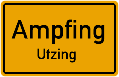Straßenverzeichnis Ampfing Utzing