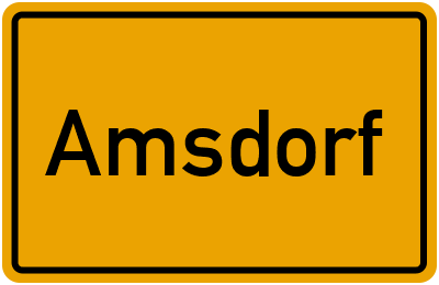 Amsdorf in Sachsen-Anhalt