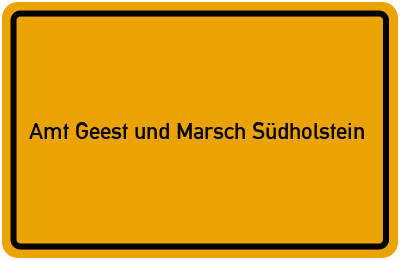 Amt Geest und Marsch Südholstein