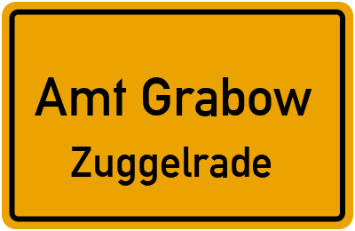 Straßenverzeichnis Amt Grabow Zuggelrade
