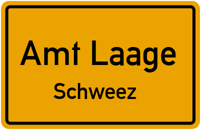 Straßenverzeichnis Amt Laage Schweez