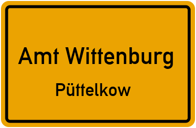 Straßenverzeichnis Amt Wittenburg Püttelkow
