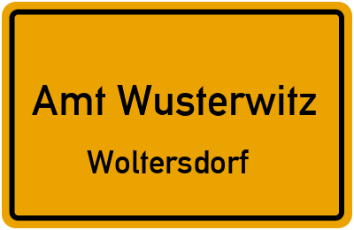 Straßenverzeichnis Amt Wusterwitz Woltersdorf