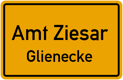 Straßenverzeichnis Amt Ziesar Glienecke