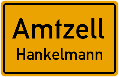 Ortsschild Amtzell Hankelmann