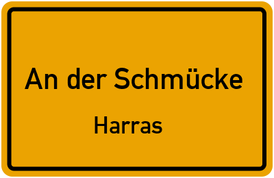 Straßenverzeichnis An der Schmücke Harras