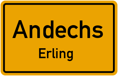 Straßenverzeichnis Andechs Erling