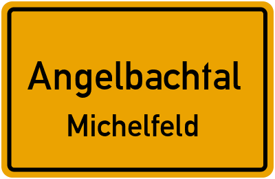 Straßenverzeichnis Angelbachtal Michelfeld