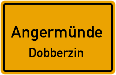 Straßenverzeichnis Angermünde Dobberzin