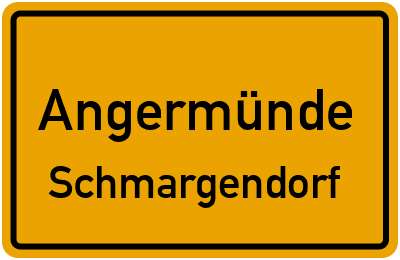 Straßenverzeichnis Angermünde Schmargendorf