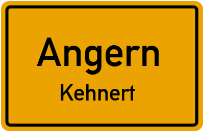 Straßenverzeichnis Angern Kehnert