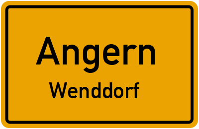 Straßenverzeichnis Angern Wenddorf
