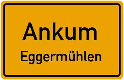 Straßenverzeichnis Ankum Eggermühlen