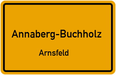 Straßenverzeichnis Annaberg-Buchholz Arnsfeld