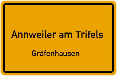 Straßenverzeichnis Annweiler am Trifels Gräfenhausen