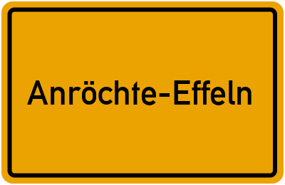 Branchenbuch Anröchte-Effeln, Nordrhein-Westfalen