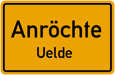 Straßenverzeichnis Anröchte Uelde