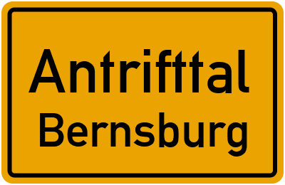 Straßenverzeichnis Antrifttal Bernsburg