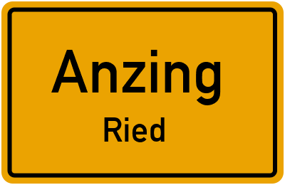 Straßenverzeichnis Anzing Ried