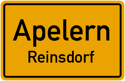 Straßenverzeichnis Apelern Reinsdorf