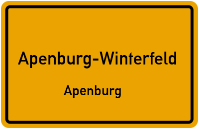 Straßenverzeichnis Apenburg-Winterfeld Apenburg