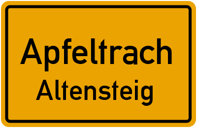 Straßenverzeichnis Apfeltrach Altensteig