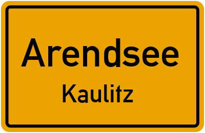 Straßenverzeichnis Arendsee Kaulitz