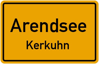 Straßenverzeichnis Arendsee Kerkuhn