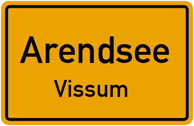 Straßenverzeichnis Arendsee Vissum