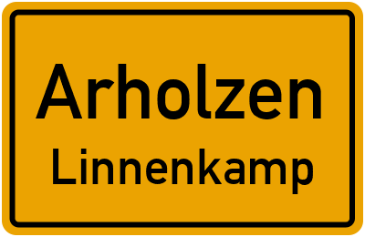Straßenverzeichnis Arholzen Linnenkamp