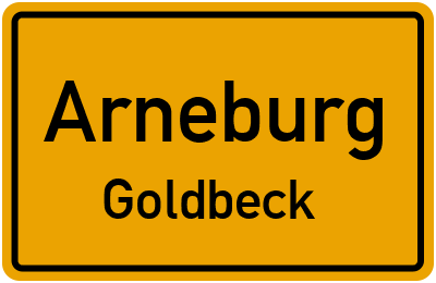 Straßenverzeichnis Arneburg Goldbeck