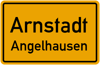 Straßenverzeichnis Arnstadt Angelhausen