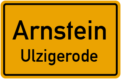 Straßenverzeichnis Arnstein Ulzigerode