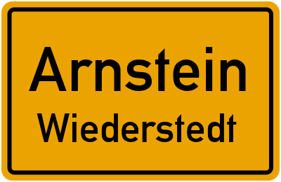Straßenverzeichnis Arnstein Wiederstedt