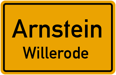 Straßenverzeichnis Arnstein Willerode